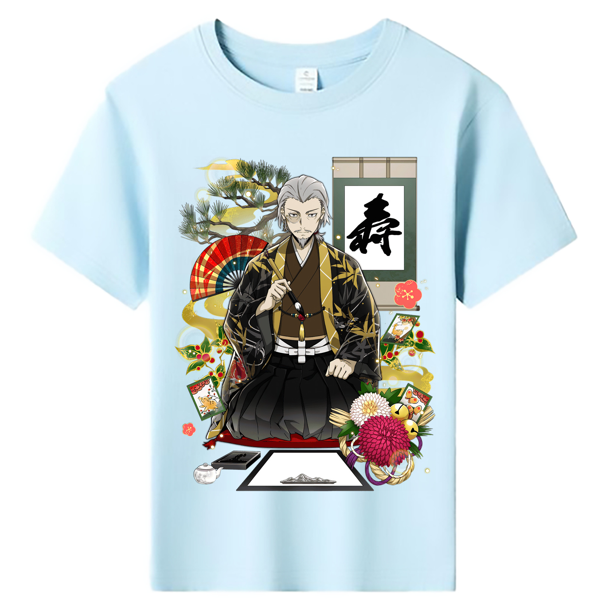（画像用） 文豪ストレイドッグス Bungo Stray Dogs 綿100％キッズTシャツ（フロントプリント）